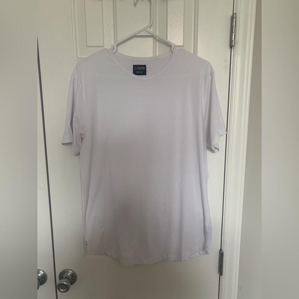 AO Curve-Hem Tee white